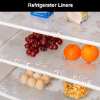 Cooyes Shelf Liner – Premium Non-Adhesive Cabinet & Drawer Liner for Kitchen – Waterproof Shelf Paper with Modern Pattern – Durable EVA Cabinet Mat – Easy to Cut