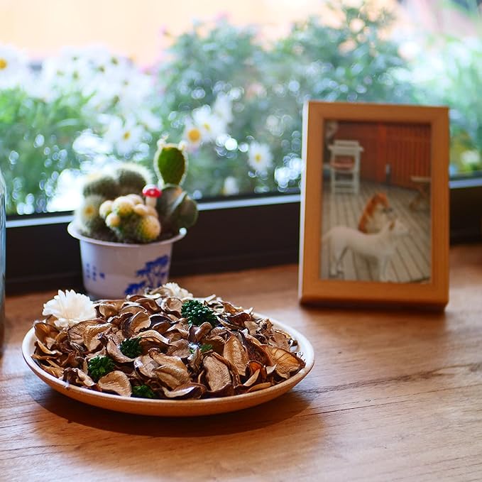 Potpourri Bags,Vanilla Scented Potpourri Bowl Fillers,Dried Flowers,Home Fragrance Sachet of Petal, Vase Decor (White Caramel)-Mini