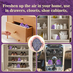 12.5OZ Sukh Lavender Dried Buds - Sachets for Drawers and Closets, Flowers Sachet Bags With Fresh Scents for Party, Birthday, Bridal Shower Bulk