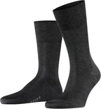 FALKE Men's Tiago Dress Socks, Sustainable Cotton, Crew, 1 Pair