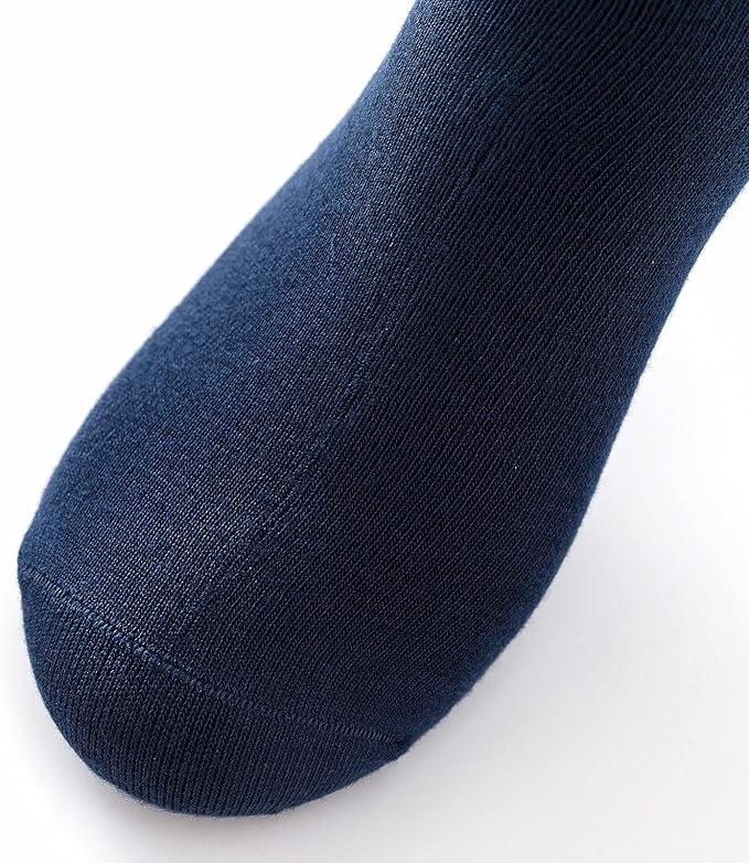 Sock Amazing Unisex Bamboo Rayon Socks Super Soft Black Crew Socks 8 Pack