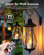 Homemory 12Pack 400+ Hour Remote Control Candles, 2/4/6/8H Timer LED Votive Candles, Battery Operated Tea Lights in Warm White for Outdoor, Table, Wedding, Christmas (White, Batteries Included)