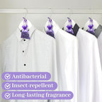 36 Pack Lavender sachets 100% Natural Dried Lavender Buds, French Lavender Strong Smell Fragrance for Drawers Closets Fresh Scents Home