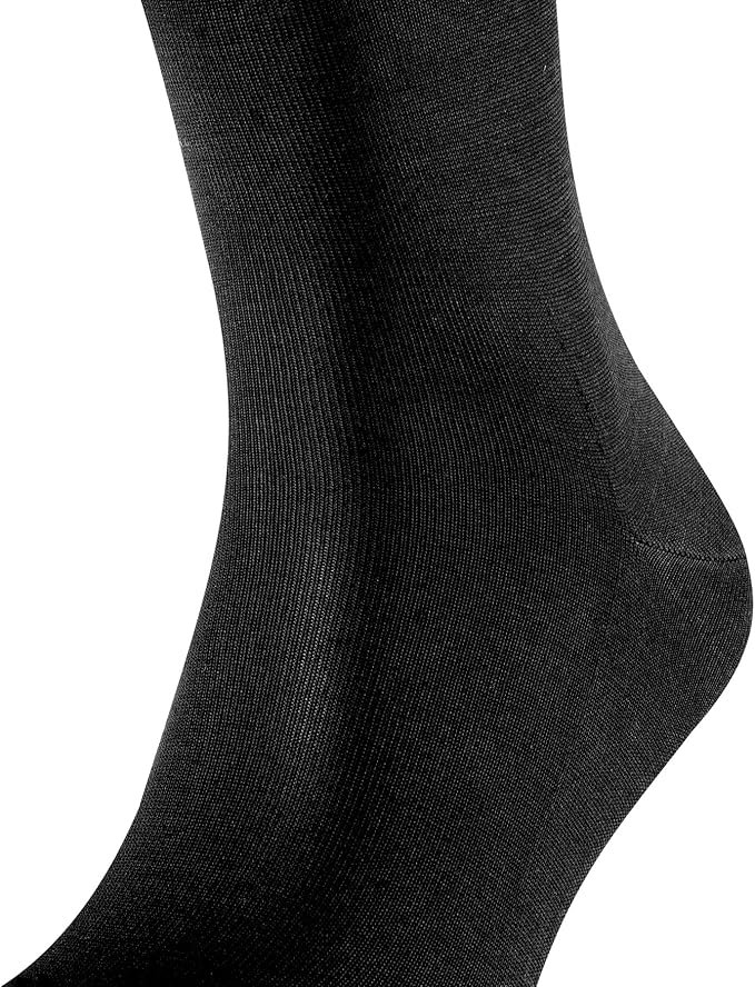 FALKE Men's Tiago Dress Socks, Sustainable Cotton, Crew, 1 Pair