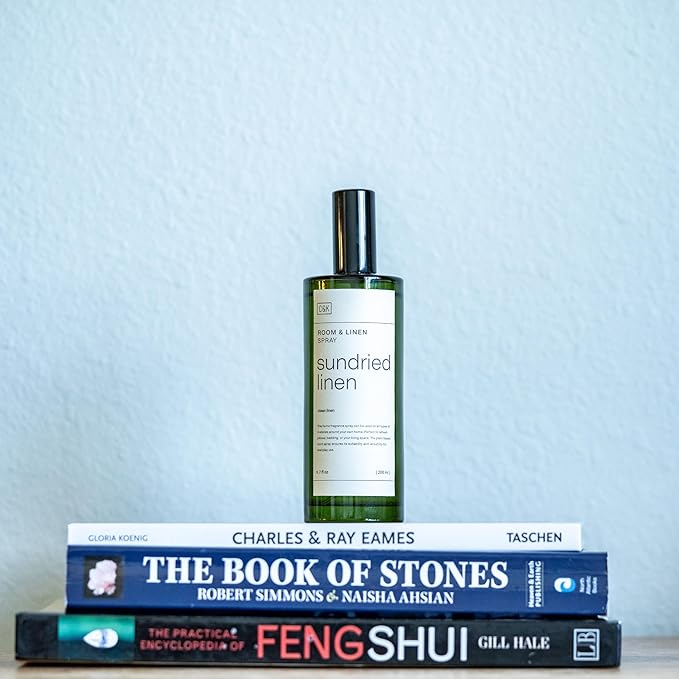 Craft & Kin Sundried Linen Room Spray for Bedding, 6.76 oz, Pillow Spray, Long-Lasting Room Freshener, Soothing Aroma Mist for Home & Washroom