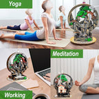 Mountain Waterfall Incense Burner，Backfall Incense Holder River, Incense Falls Meditation Decor for Room with Upgrade Incense Cones and Accessories (Chimney)