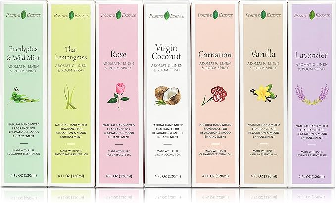 Tulip Linen & Room Spray, Natural Aromatic Bathroom Spray Made with Pure Essential Oils, Home Fragrance for Relaxation and Odor