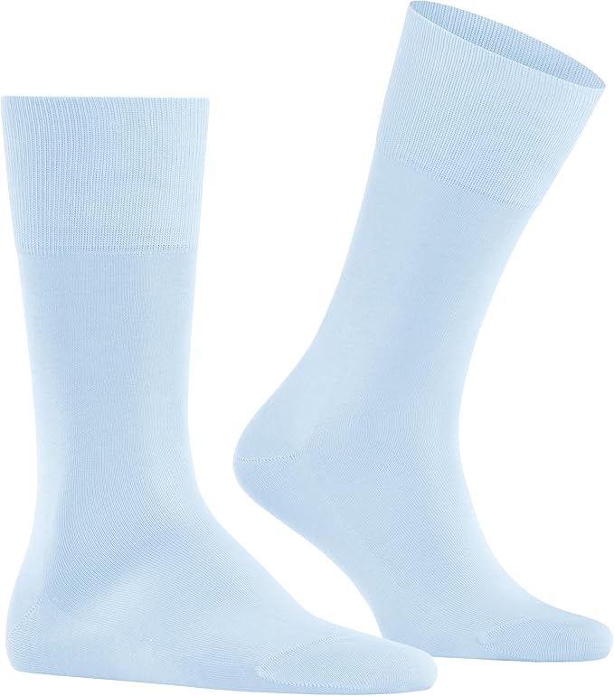 FALKE Men's Tiago Dress Socks, Sustainable Cotton, Crew, 1 Pair