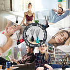 HOSSIAN Reed Diffuser Sticks - Reed diffusers-Reed Sticks -Diffuser Glass Bottles-Diffuser Refills- Natural Rattan Wood Replacement for Aroma Fragrance (10" Black)