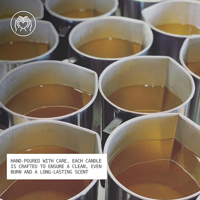 Scented Soy Wax Candle for Home, Cinnamon and Ginger Candle, Essential Oils, Soy Candles Non Toxic, Aromatherapy Candles, 16oz, 60 Hours Burn Time, Hansel and Gretel's House Scent