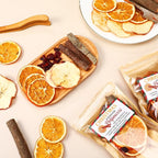 6 Pack Potpourri Simmer Kit 480g Christmas Stovetop Potpourri with Stickers Warm Holiday Scent Winter Natural Non Toxic Home Fragrance for Xmas Scent Stocking Stuffer Gifts