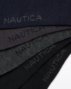 Nautica Mens Dress Socks - 10 Pack Breathable Stretch Crew-Length Work Socks for Men for Business Formal Wear (Sizes: 6-12.5)