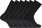 DOCKERS Men's Performance Socks - 3-Pairs and 6-Pairs Athletic and Dress Crew Socks for Men
