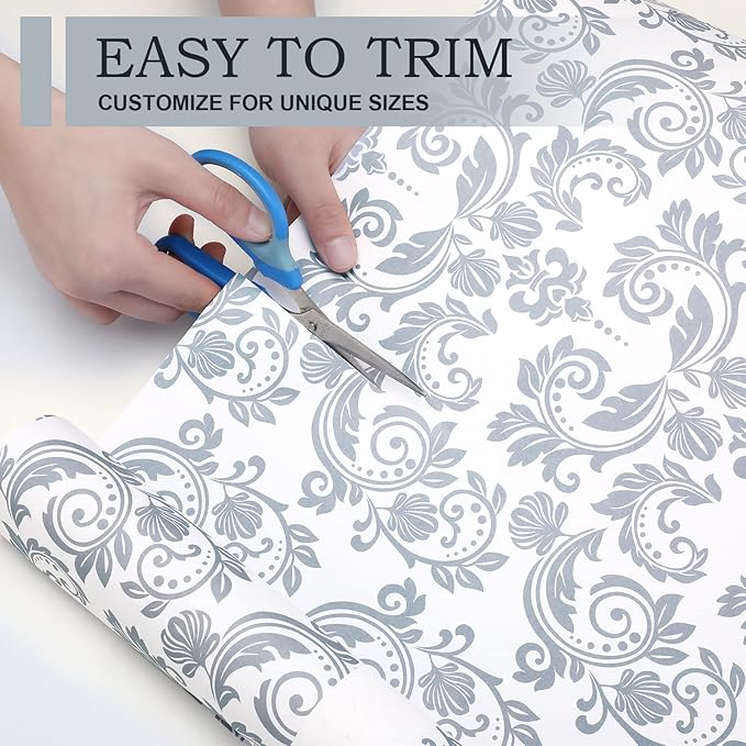 10 Sheets Drawer Liners for Dresser Scented Drawer Liners Non Adhesive Scented Paper for Fragrant Home Shelf Closet(Lavender,Chic Pattern)