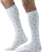 Pierre Henry Over the Calf Socks for Men (3 pairs) | Cotton Over the Calf Dress Socks | Long Socks Designed to Stay up 12+ hr