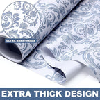 10 Sheets Drawer Liners for Dresser Scented Drawer Liners Non Adhesive Scented Paper for Fragrant Home Shelf Closet(Linen,Chic Pattern)