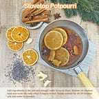 Potpourri Simmering, Cozy Nights Stovetop Potpourri with Cinnamon, Ginger, Lavender, Anise Star and Orange, Simmer Pot Ingredients for Home Fragrance, Housewarming, Hostess Gift
