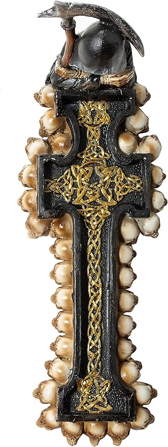 Grim Reaper Polyresin Incense Stick Holder Burner with Ash Catcher