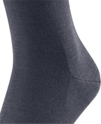 FALKE Men's Airport Dress Socks, Premium Merino Wool Cotton Blend, Sustainable Luxury, Eco-Friendly Business Casual, 1 Pair