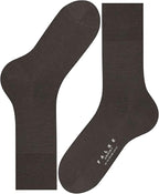 FALKE Men's Airport Dress Socks, Premium Merino Wool Cotton Blend, Sustainable Luxury, Eco-Friendly Business Casual, 1 Pair
