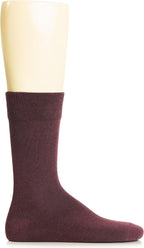 Hugh Ugoli Mens Cotton Dress Socks, Plain Colors, Regular Fit, Crew, Casual Socks, Shoe Size 6 to 15 (3 Pack)