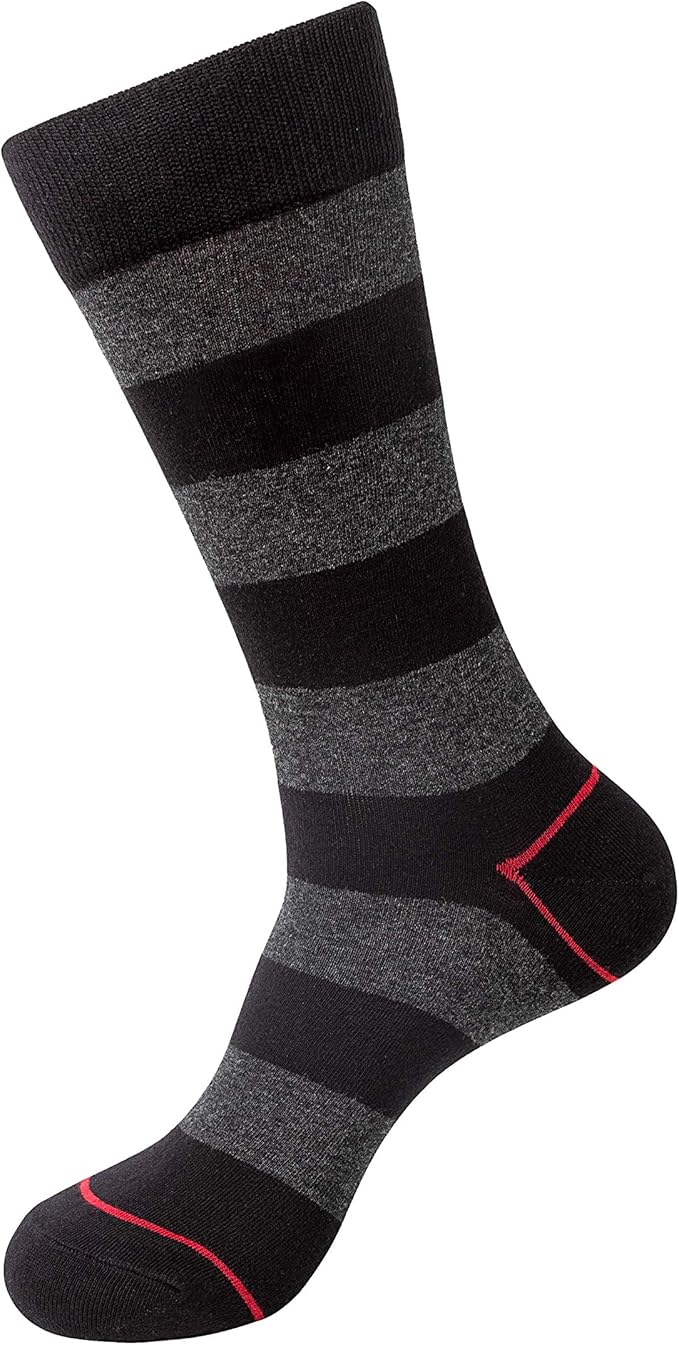 HHX YONLEE Dress Socks 5/6/10 Pairs Crew Argyle Colorful Cotton Novelty Casual Happy Fun