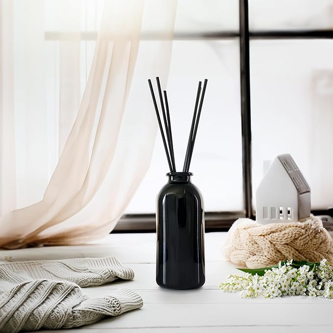 Urban Naturals Reed Diffuser Oil Refill Crisp White Linen with Fresh Linen, Clean Breeze, Soft Cotton 8 oz + Free Reed Sticks, Made in The USA