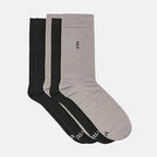 VRD Men’s Dress Socks, Bamboo 5-Pack Mens Socks, Mid Calf Length, Crew Socks Gift for Men Shoe Size 8-13