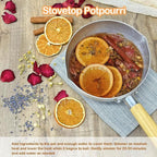 Potpourri Simmering, Sweet Dreams Stovetop Potpourri with Jasmine, Lavender, Rose, Orange, Chamomile and Cinnamon, Simmer Pot Ingredients for Home Fragrance, Housewarming, Hostess Gift