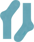 FALKE Men's Tiago Dress Socks, Sustainable Cotton, Crew, 1 Pair
