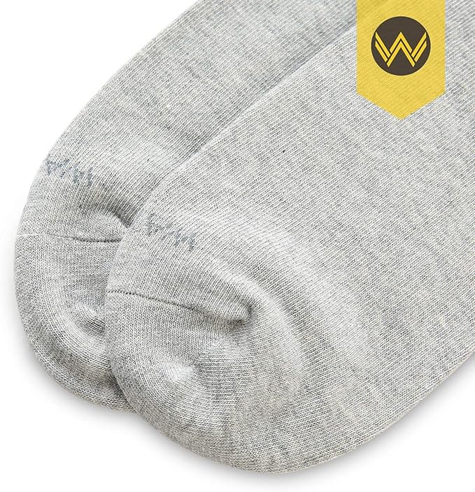 WANDER Men's Dress Socks Cotton Thin Classic Lightweight Socks 6/8 Pairs Solid & Patterned Soft Breathable Socks