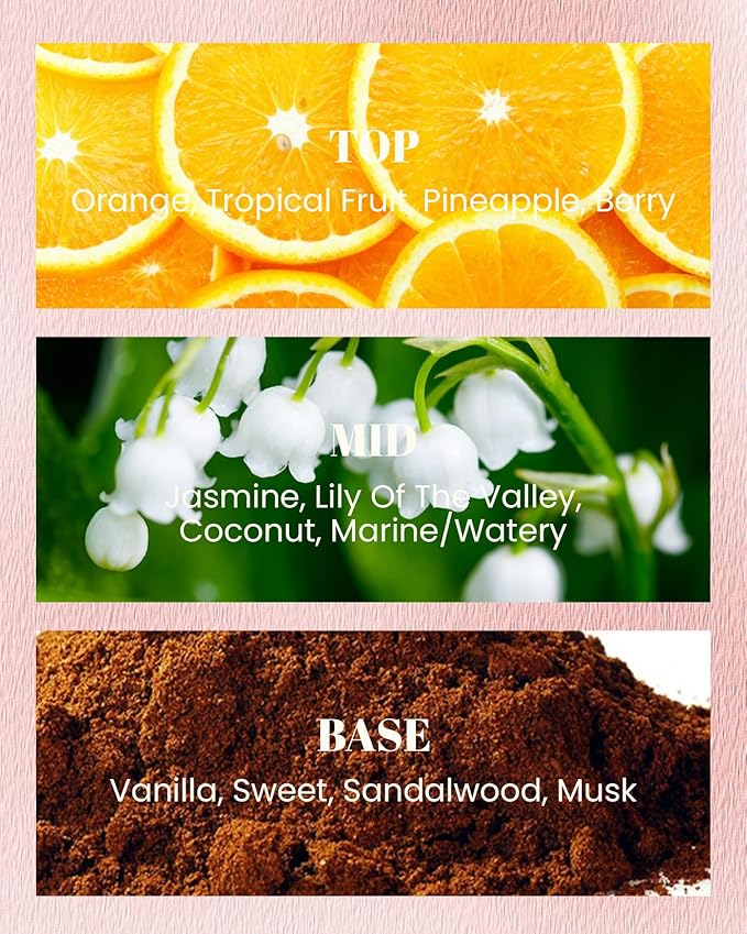 M&SENSE Floral Citrus Scented Candles, Vegan Soy Wax, Heavy Scented, No Toxin 10oz Long Lasting 42-Hour Burn Time Relaxing, Date Night, Aromatherapy Candles for Home