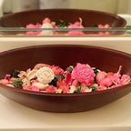 Qingbei Rina Potpourri,Rose Scented Potpourri Bowl Filler Dried Flower,Pink Decorative Popery,Home Fragrance Perfume,Bathroom Decor,9.8 Oz