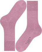 FALKE Men's Airport Dress Socks, Premium Merino Wool Cotton Blend, Sustainable Luxury, Eco-Friendly Business Casual, 1 Pair
