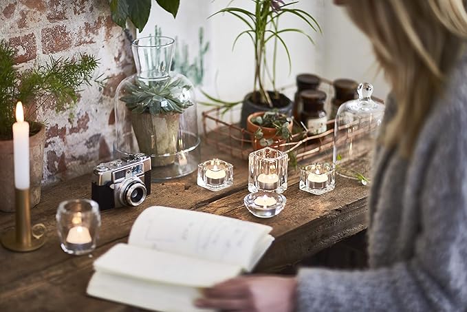 L'ner Tea Lights Candles - Pack of 300 White Unscented Candle Lights with 3.5 Hour Burning Time - Tea Candles for Wedding, Home, Parties, and Special Occasions