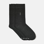 VRD Men’s Dress Socks, Bamboo 5-Pack Mens Socks, Mid Calf Length, Crew Socks Gift for Men Shoe Size 8-13