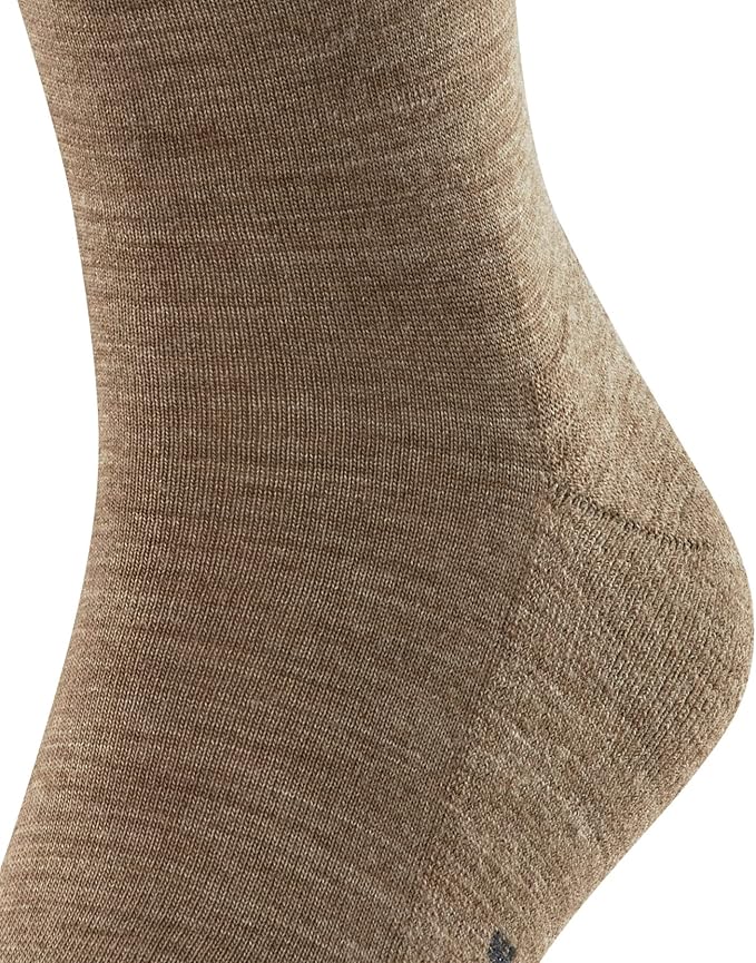 FALKE Men's Airport Dress Socks, Premium Merino Wool Cotton Blend, Sustainable Luxury, Eco-Friendly Business Casual, 1 Pair