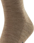 FALKE Men's Airport Dress Socks, Premium Merino Wool Cotton Blend, Sustainable Luxury, Eco-Friendly Business Casual, 1 Pair
