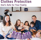 36 Pack French Dried Lavender Sachet Bags, 100% Natural Lavender Bags for Drawers and Closets, Potpourri Air Freshener, Bulk Sachet Gift for Scents Home, Wedding