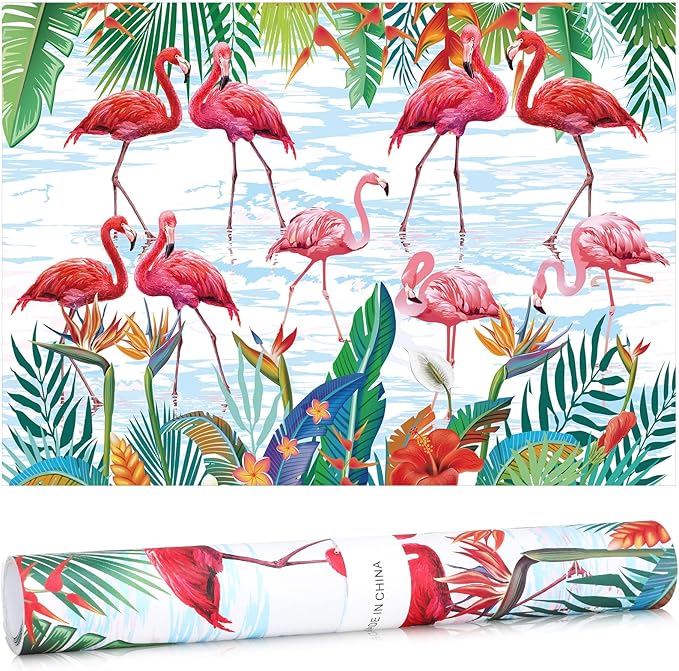 10 Sheets Drawer Liners for Dresser Scented Drawer Liners Non Adhesive Scented Paper for Fragrant Home Shelf Closet(Violet Scent,Flamingo)