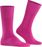 FALKE Men's Airport Dress Socks, Premium Merino Wool Cotton Blend, Sustainable Luxury, Eco-Friendly Business Casual, 1 Pair