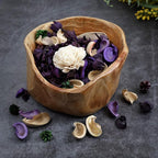 Qingbei Rina Potpourri Bowl Filler, Lavender Scented Potpourri Dried Flower,Decorative Vase Filler,Home Fragrance Perfume Sachet, Bathroom Decor, 9.8 Oz(Purple)