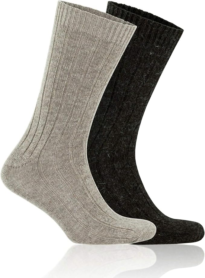 anatolian Alpaca Wool Socks Low Calf for Men Women - Warm Comfortable Everyday Casual Dress Socks