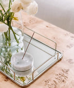 Bursera White Marble Incense Holder, Tree Planted with Every Order, Italian Carrara White Marble Tray Incense Burner, Home and Desk Incense Stick Holder and Modern Decor