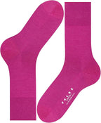 FALKE Men's Airport Dress Socks, Premium Merino Wool Cotton Blend, Sustainable Luxury, Eco-Friendly Business Casual, 1 Pair