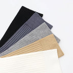 SERISIMPLE Men's Dress Socks - Bamboo Viscose Thin Ribbed Knit, Silky & Soft, Lightweight Business Crew Socks 5 Pairs