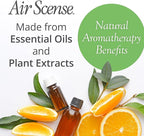 Air Scense Air Freshener Deodorizer Room Spray for Bathroom & Home, Essential Oils, Natural Orange - 7 fl oz (4-Pack)