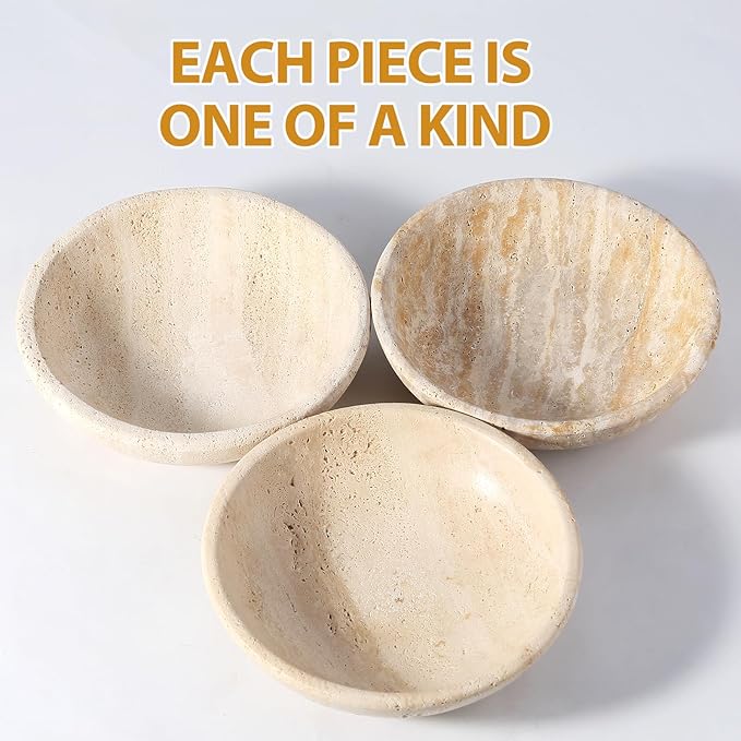 Travertine Incense Holder 2PCS, Natural Marble Incense Holder for Sticks with 9 Incense Holes, Sturdy Incense Burner Ash Catcher, Ideal for Meditation, Relaxing