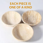 Travertine Incense Holder 2PCS, Natural Marble Incense Holder for Sticks with 9 Incense Holes, Sturdy Incense Burner Ash Catcher, Ideal for Meditation, Relaxing