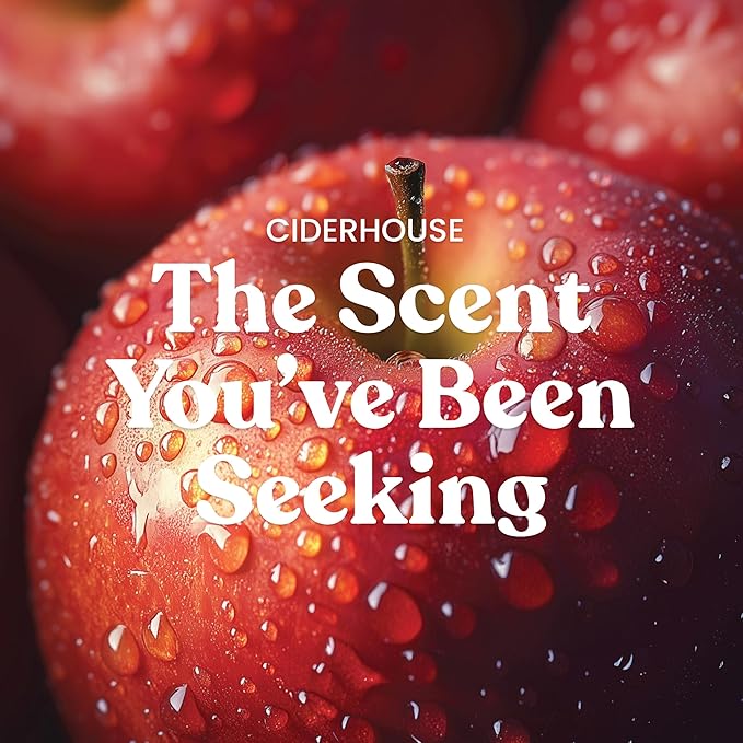 Yankee Candle, Ciderhouse Fall Scented Candle, 22oz Large Jar with up to 150 Hour Burn Time